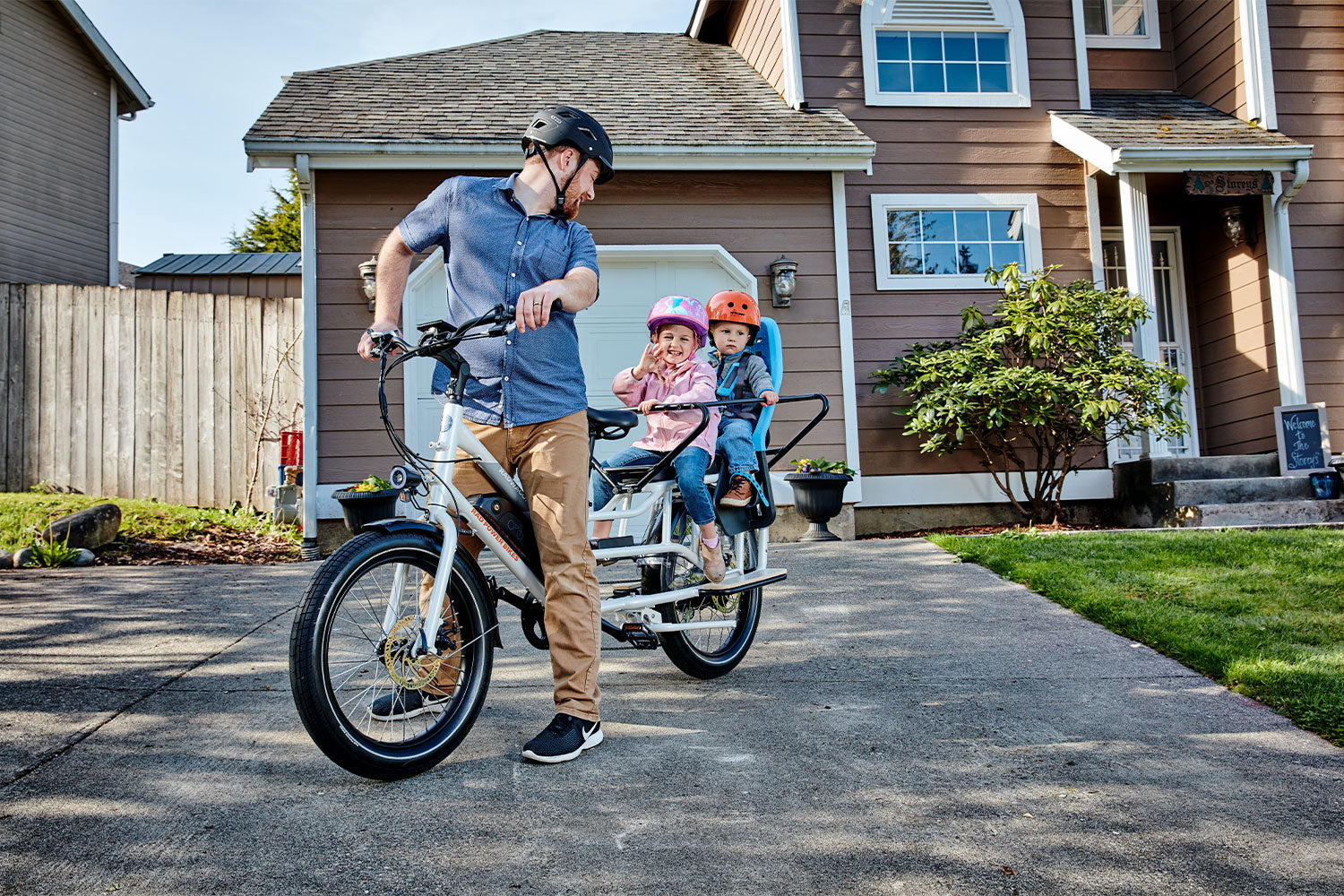RadWagon 4 riding experience with two kids